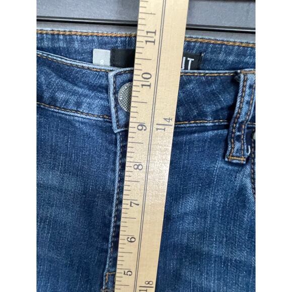 Kut from the Kloth Women's Size 8 MIA high rise SkinnyDenim Jeans - Picture 4 of 8